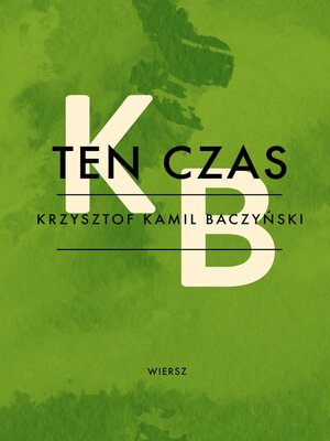 cover image of Ten czas